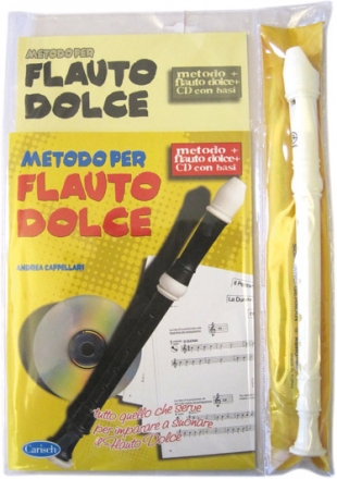 Andrea Cappellari, Metodo Per Flauto Dolce Recorder Buch + CD