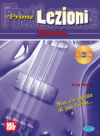 Jay Farmer, Prime Lezioni Basso Bass Guitar Buch + CD