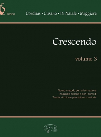 Anna Maria Corduas, Crescendo. Volume 3 Alle Instrumente Buch