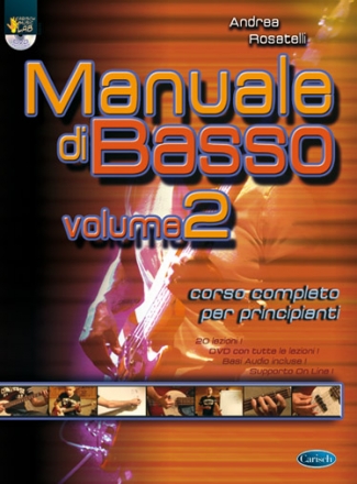 Andrea Rosatelli, Manuale di Basso, Volume 2 Bass Guitar Buch + DVD