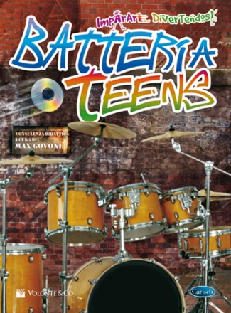 Max Govoni, Metodo Batteria Teens Schlagzeug Buch + CD