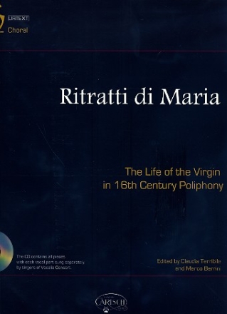 Ritratti di Maria (+CD-Rom) for mixed voices a cappella score (la)