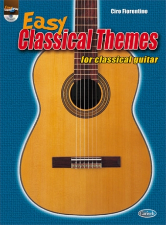 Ciro Fiorentino, Easy Classical Themes for Classical Guitar Gitarre Buch + CD