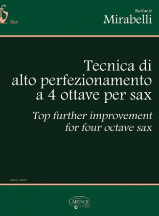 R. Mirabelli, Tecnica di Alto Perfezionamento a 4 Ottave per Sax Saxophone Buch