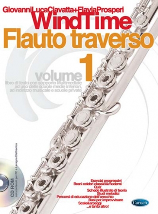 Gianluca Ciavatta, Windtime Flauto Vol 1 Flute Buch + CD