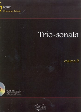 Trio-Sonata vol.2 (+CD-Rom) for 2 violins and bc score