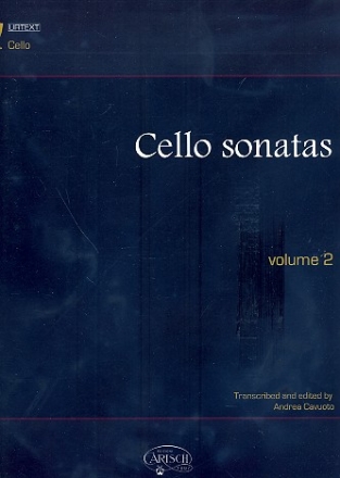 Sonatas vol.2 for violoncello and bc