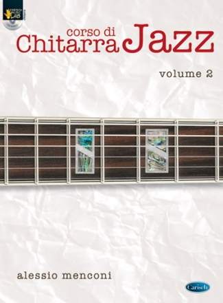 Alessio Menconi, Corso di Chitarra Jazz, Volume 2 Gitarre Buch + CD