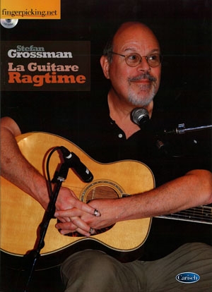 Stefan Grossman, La Guitare Ragtime Gitarre Buch + CD