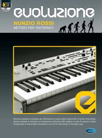 Nunzio Rossi, Evoluzione - Metodo per Tastieristi Keyboard Buch + CD-ROM