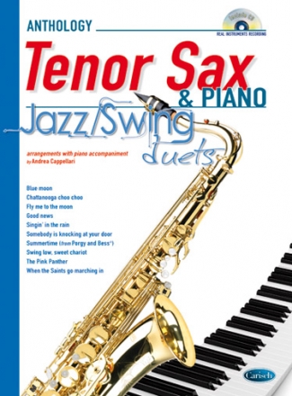 Jazz & Swing Duets (+CD) for tenor saxophone and piano