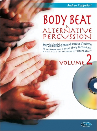 Andrea Cappellari, Body Beat & Alternative Percussions, Volume 2 Percussion Buch + CD