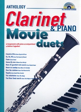 Movie Duets (+CD) for clarinet and piano