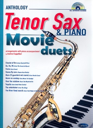 Movie Duets (+CD) for tenor saxophone and piano