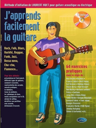 J'apprends facilement la guitare (+CD) pour guitare