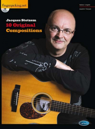 Jacques Stotzem, 10 Original Compositions Gitarre Buch + CD