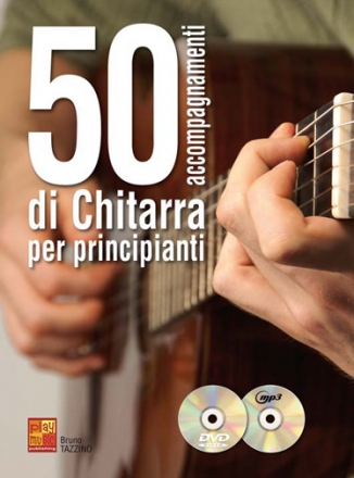 Bruno Tazzino, 50 Accompagnamenti di Chitarra per Principianti Gitarre Buch + CD