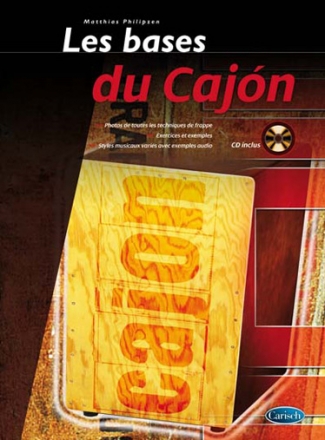 Matthias Philipzen, Bases du Cajon Percussion Buch + CD