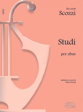 Riccardo Scozzi, Studi per Oboe Oboe Buch