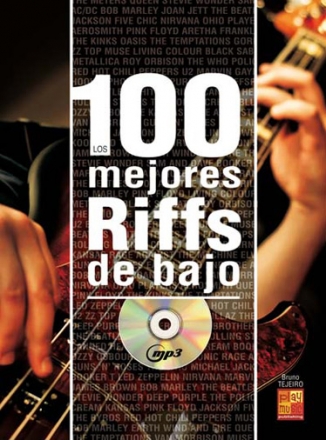 Antonio Tejero, 100 Mejores Riffs Bajo Bass Guitar Buch + CD