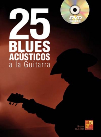 25 Blues Acusticos Guitarra (+DVD) for guitar