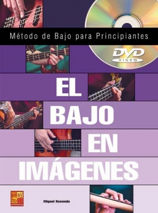 Rosendo Bajo En Imajenes Bass Guitar Buch + DVD