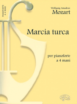 Mozart Marcia Turca Piano, 4 Hands Buch