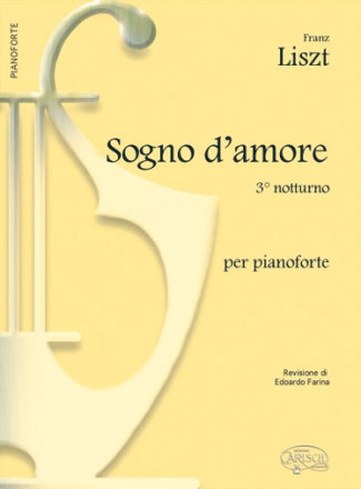 Franz Liszt, Sogno d'Amore Klavier Buch