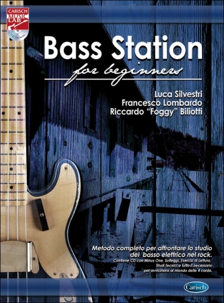 Bass Station Beginners Bass Guitar Buch + CD