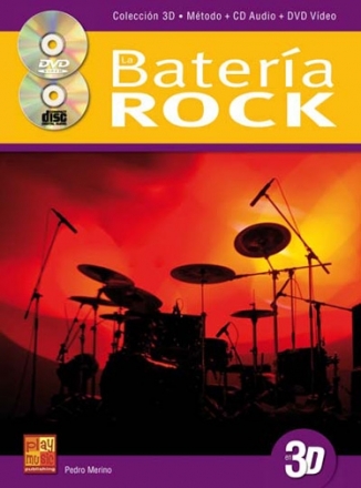 Bateria Rock Drums Schlagzeug Buch + CD