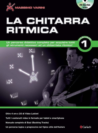 La Chitarra Ritmica Vol.1 Gitarre Buch + DVD