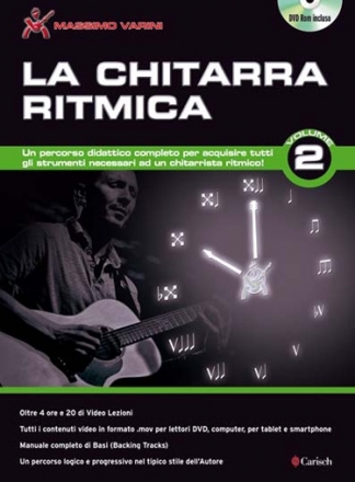 Massimo Varini, La Chitarra Ritmica- Volume 2 Gitarre Buch + DVD