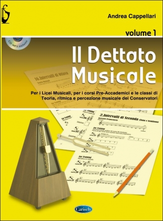 Andrea Cappellari, Il Dettato Musicale Vol. 1  Buch + CD