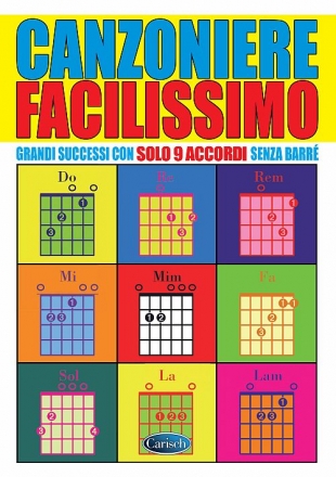 Canzoniere facilissimo Vocal Buch