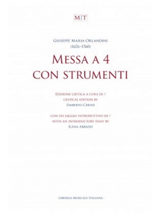 Messa a 4 con strumenti  Buch