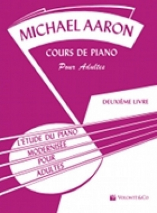 Cours de Piano pour Adultes vol.2 pour piano