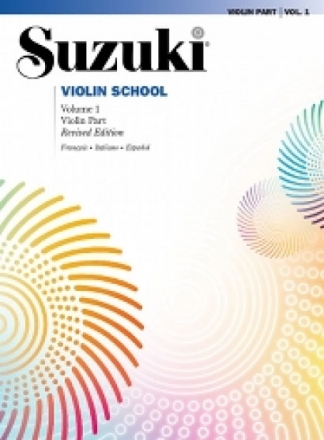 Suzuki Violin School vol.1 for violin Revised Edition (fr/it/sp)