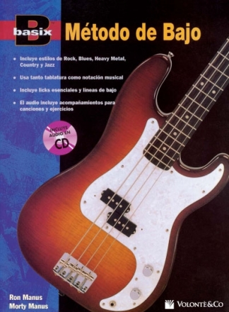 Ron Manus_Morton Manus, Basix mtodo de bajo Bass Guitar Buch + CD