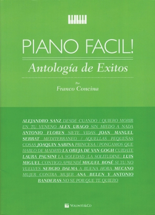 Franco Concina, Piano Facil! Klavier Buch