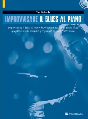 Tim Richards, Improvvisare il Blues al Piano Klavier Buch + CD