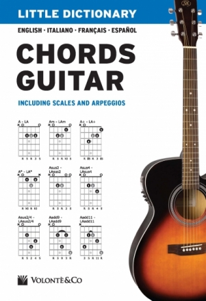 Pierluigi Bontempi, Little Dictionary - Chords Guitar Gitarre Buch