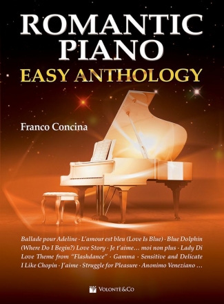 MB824  Franco Concina, Romantic Piano - easy Anthology fr Klavier