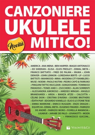 Canzoniere Ukulele Mitico! for ukulele (with lyrics and chords)