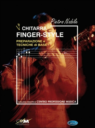 P. Nobile, Chitarra Fingerstyle Gitarre Buch + CD