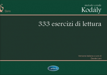 Zoltn Kodly, Esercizi Di Lettura (333) Choral Buch