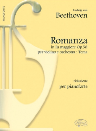 Ludwig van Beethoven, Romanza In Fa Maggiore Op 50 Klavier Buch