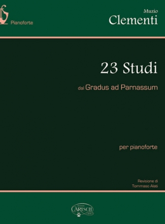 23 Studi dal Gradus ad Parnassum per pianoforte