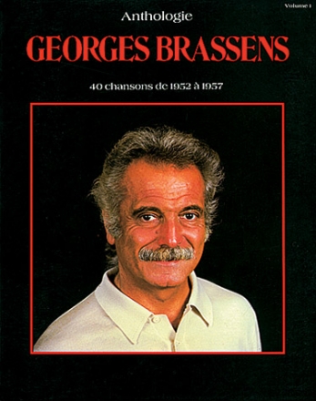 Georges Brassens, Anthologie, Volume 1 Piano, Vocal and Guitar Buch