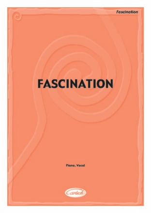 Fascination Vocal and Piano Buch