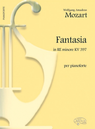 Wolfgang Amadeus Mozart, Fantasia In Re Min K 397 Klavier Buch